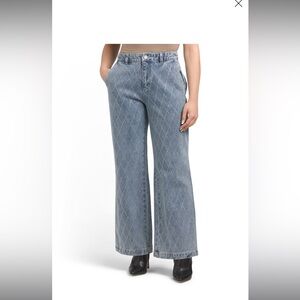 House of Harlow rhinestone jeans